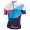 2017 Nalini PRO Campione Weiß-Blau Radtrikot Kurzarm
