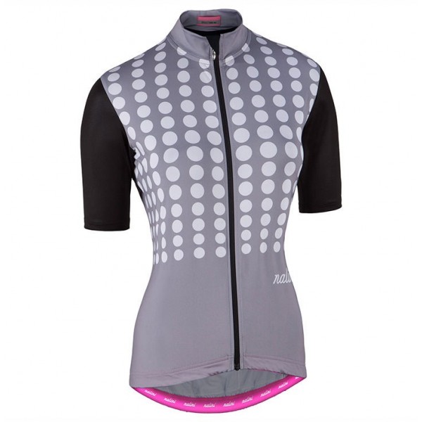 2017 Nalini PRO Optical Damen Grau Radtrikot Kurzarm