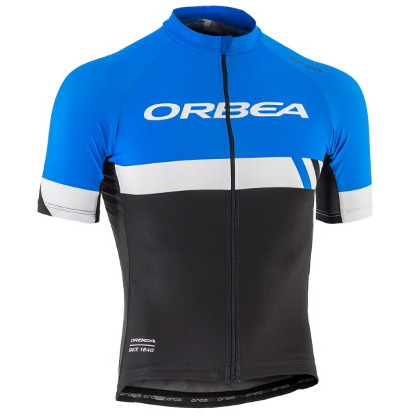 2017 Orbea Club PV17 Radtrikot Kurzarm Blau Schwarz