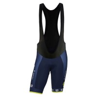 2017 Orica Scott Kurz Trägerhose Schwarz