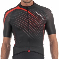 2017 Pinarello Tour Radtrikot Kurzarm-Schwarz Rot