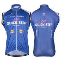 Quick Step Floors 2017 Pro ärmelloses Trikot Blau