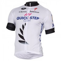 Quick Step Floors 2017 Weiß Radtrikot Kurzarm