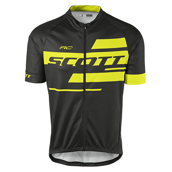 2017 Scott Rc Schwarz Gelb Radtrikot Kurzarm 2017 Scott Rc Schwarz Gelb Radtrikot Kurzarm