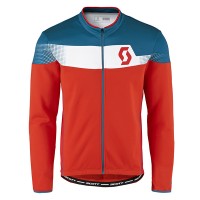 2017 Scott Rc Blau Rot Radtrikot Langarm