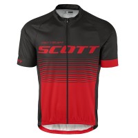 2017 Scott Rc Schwarz Rot Radtrikot Kurzarm