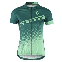 2017 Scott Damen Grün Radtrikot Kurzarm