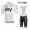 Sky Team Tour De France Set 2017 Fahrradbekleidung Satz Radtrikot Kurzarm+Kurz Trägerhose