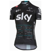 Sky Pro Damen 2017 Schwarz Radtrikot Kurzarm