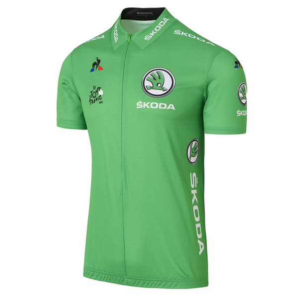 2017 Tour de France Grün Radtrikot Kurzarm