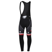 Trek Segafredo Pro 2017 Rot Lang Trägerhose Schwarz
