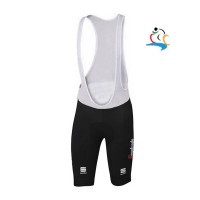 Trek Segafredo Pro Schwarz 2017 Kurz Trägerhose