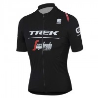 Trek Segafredo Pro Schwarz 2017 Radtrikot Kurzarm