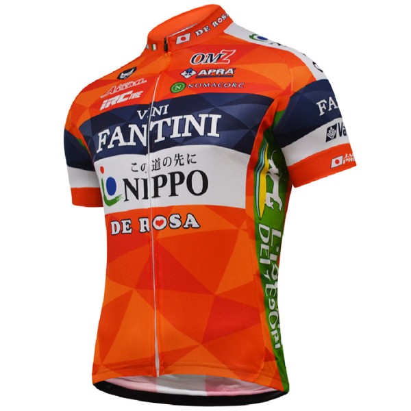 2017 Vini Fantini Nippo Pro Team Radtrikot Kurzarm